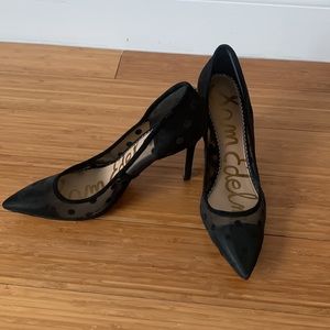Super fun Sam Edelman Black Pumps - worn once (indoors)